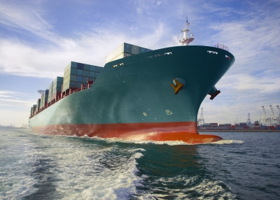 Cargo Ship_Bow View