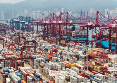 Shipping yard