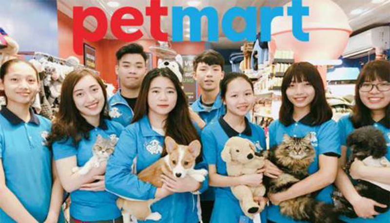 Pet Mart là hệ thống là cửa hàng phân phối phụ kiện chó hàng đầu Việt Nam